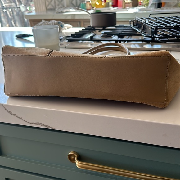 NWOT cute brown “sueded” bag from H&M - Picture 5 of 8